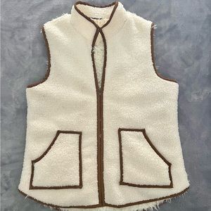 Paper Moon Shearling Vest